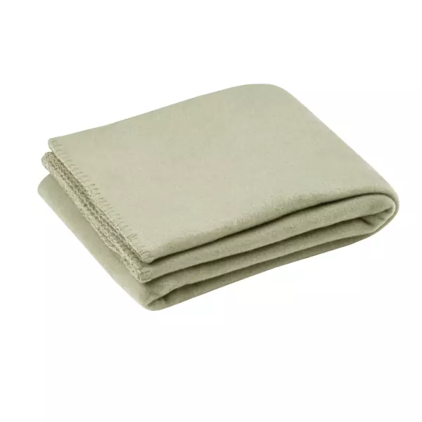 Plaid in pile (125 x 150 cm) Carlton Verde salvia