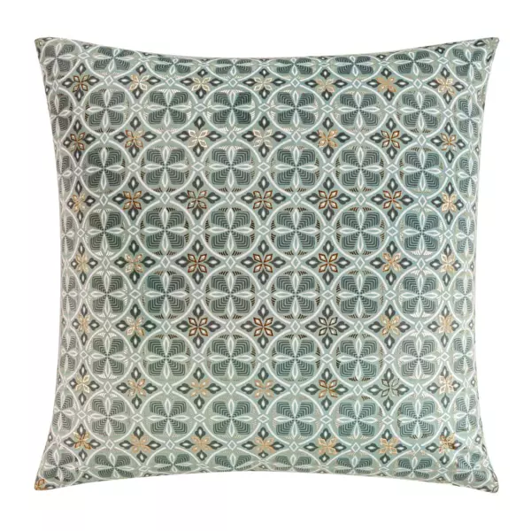 Quadratischer Kissenbezug (60 cm) Joan Khaki