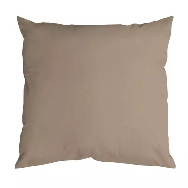 Coussin carr� (60 x 60 cm) Nelson Taupe