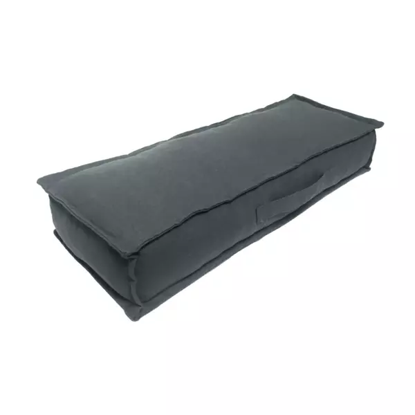 Eminza Fioriera Toscana In PVC Nero – 60x18x16,7 Cm (13 Litri) – Made In France