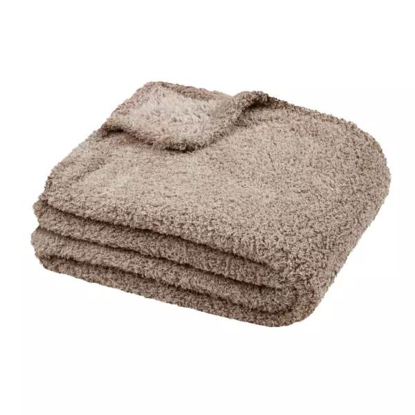 Fleece Plaid (160 cm) Montreal Taupe