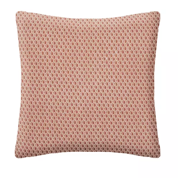 Coussin carr� coton (38 x 38 cm) Otto Terracotta