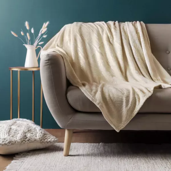 Plaid doux (150 cm) Filo Ivoire