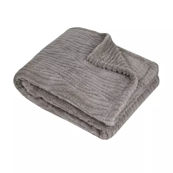 Plaid polaire (160 cm) Columbia Beige