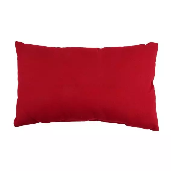 Sierkussen rechthoekig (50 cm) Nelson Rood - Textieldecoratie - Eminza