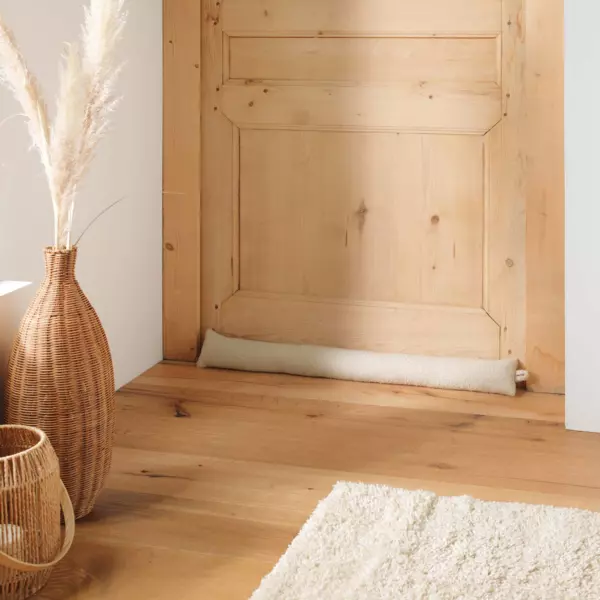 Dørpude i bouclé (80 x 10 cm) Wooly Ecru