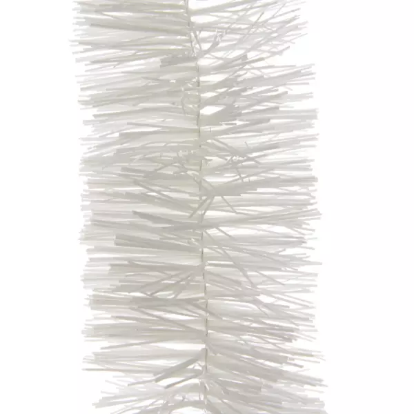 Guirnalda de Navidad (D7,50 cm) Alpine Blanco
