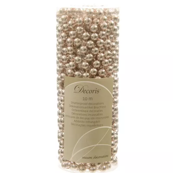 Ghirlanda perle Alpine Rosa cipria