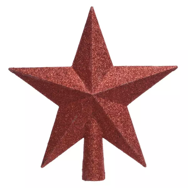 Puntale albero di Natale Alpine Rosso