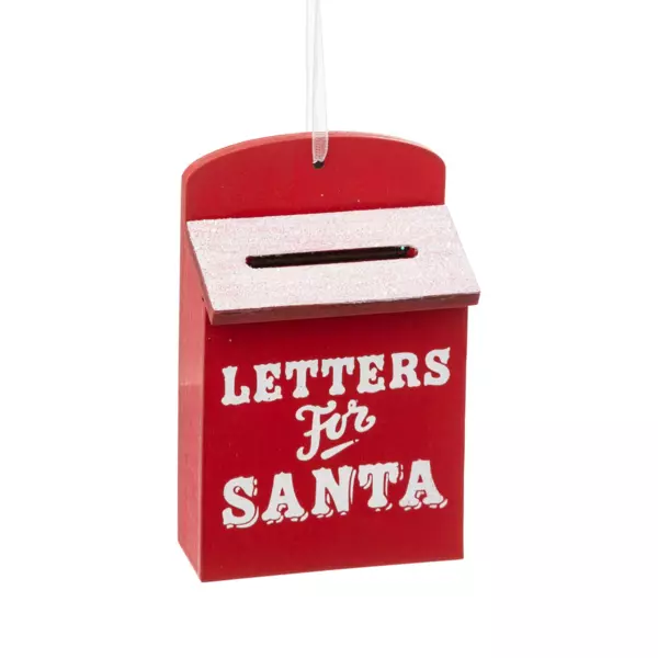 Briefkasten Weihnachtsmann Rot
