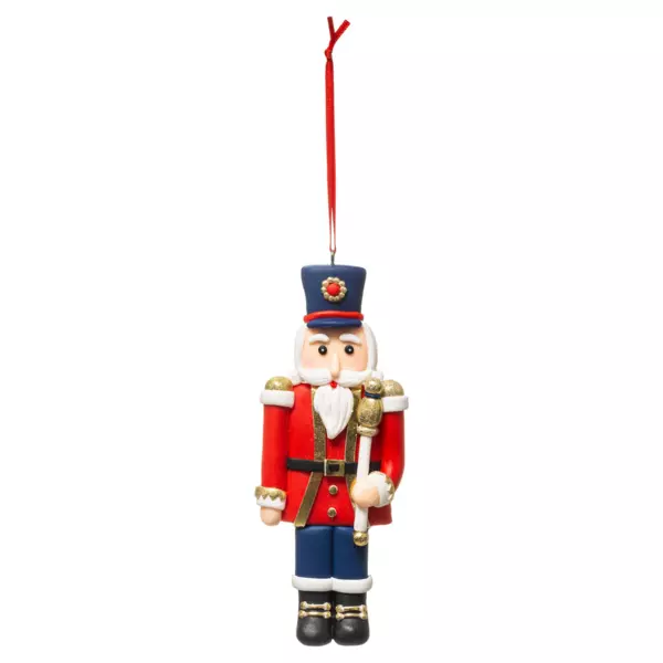 Soldado Cascanueces para colgar Henri Rojo