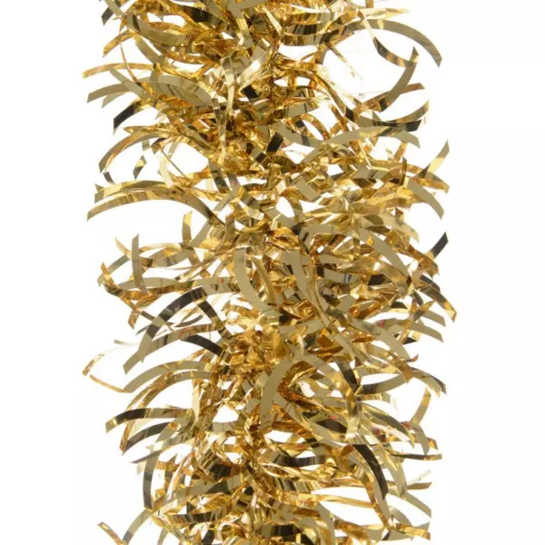 Guirnalda de Navidad (D10 cm) ondulada Alpine Oro
