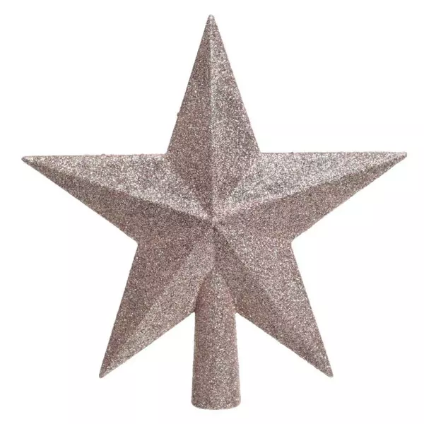 Puntale albero di Natale Alpine Rosa cipria