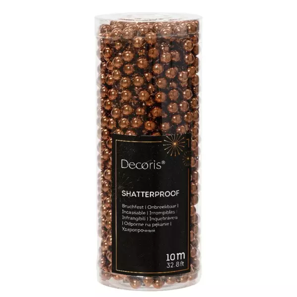 Guirlande de perle (10 m) Alpine Brun caf�