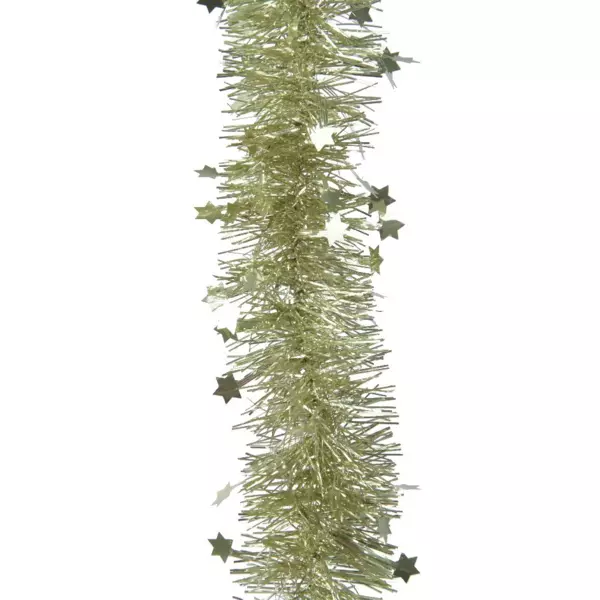 Ghirlanda di Natale (�9 cm) Stelle Alpine Pistacchio