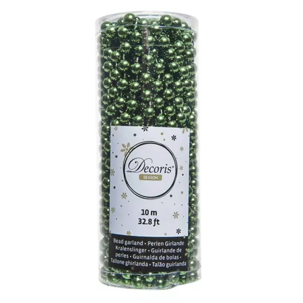 Ghirlanda di perle (10 m)  Alpine Verde abete