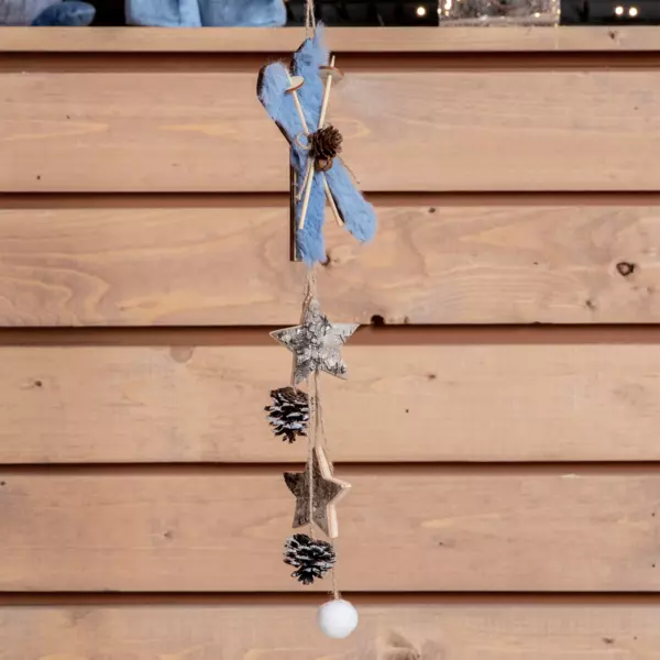 Stor par ski (H50 cm) Match Beige gr�