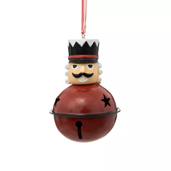 Soldado Cascanueces para colgar Grelot Rojo