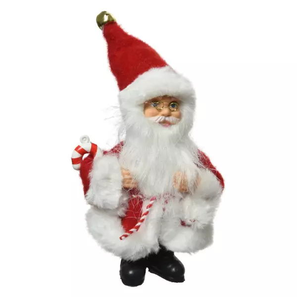 P�re No�l � suspendre (H13 cm) Marco Rouge