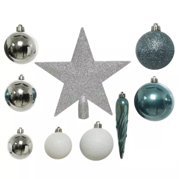 Kit di decorazioni di Natale Novae multi  Blu ghiaccio