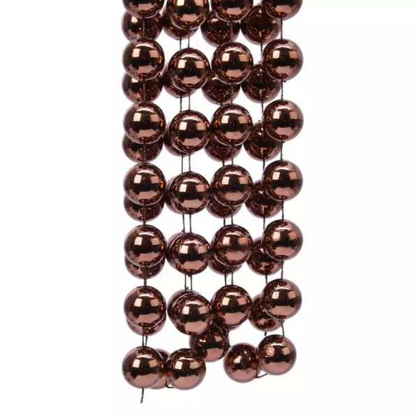 Guirlande de perle (270 cm) Dana Marron fonc�