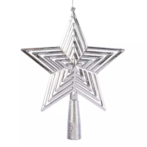 Puntale albero Alma Argento