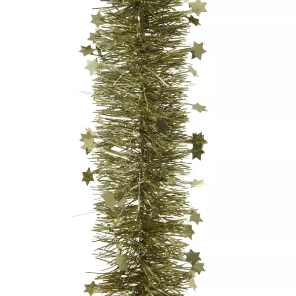 Guirnalda de Navidad (D10 cm) estrellada Alpine Verde musgo