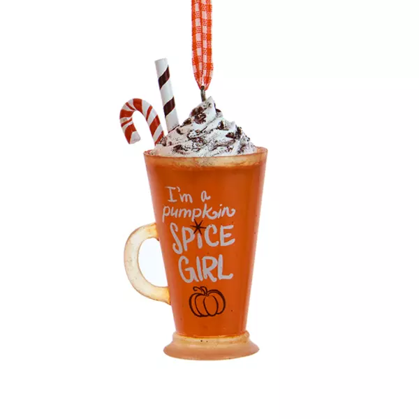 Suspension (H7 cm) Coupe Citrouille Orange