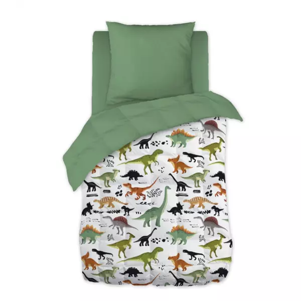 Bedruckte Kinder-Bettdecke (140 x 200 cm) Cretace Gr�n