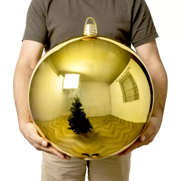 Boule de No�l (D400 mm) New Alpine XXL Or
