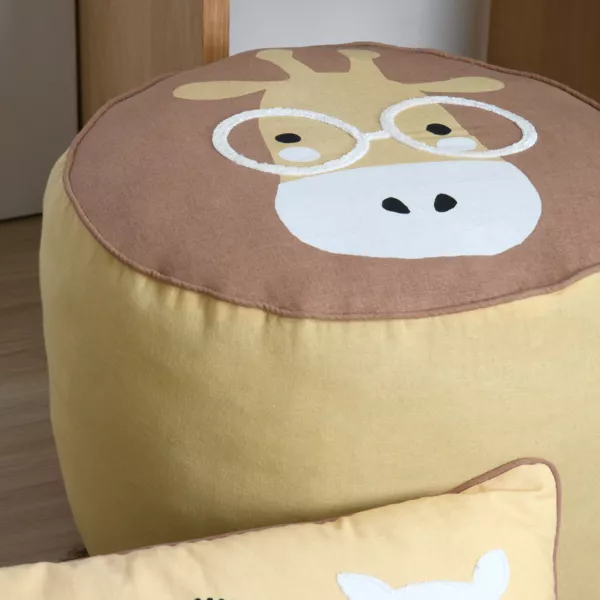 Pouf bambino (40 x 30 cm) Coquin Marrone