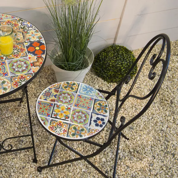 Silla de bistro plegable Braga - Multicolor