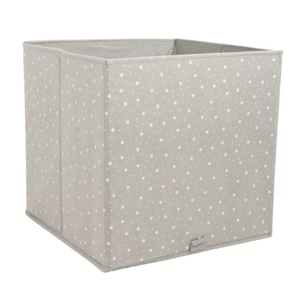 Panier de rangement Etoiles Gris