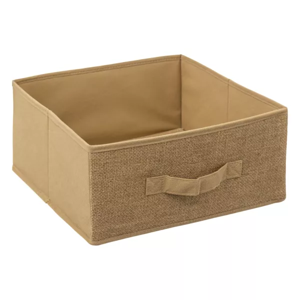 Panier de rangement jute (31 x 31 x 15 cm) Naro Beige