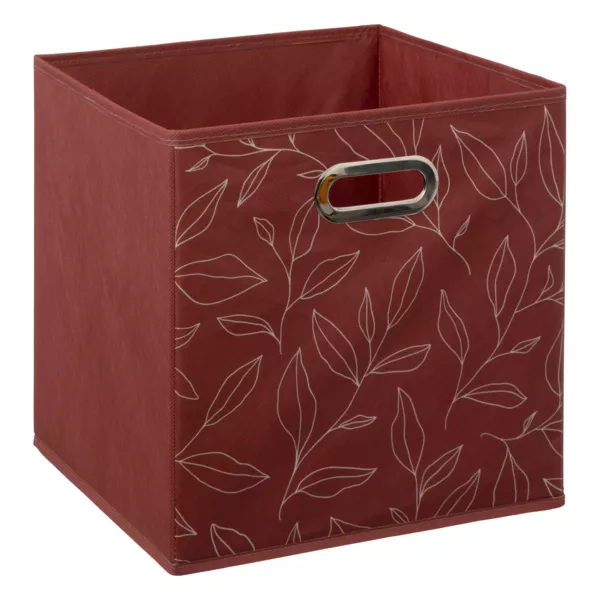 Panier de rangement (31 x 31 x 31 cm) Minimalist Rouge