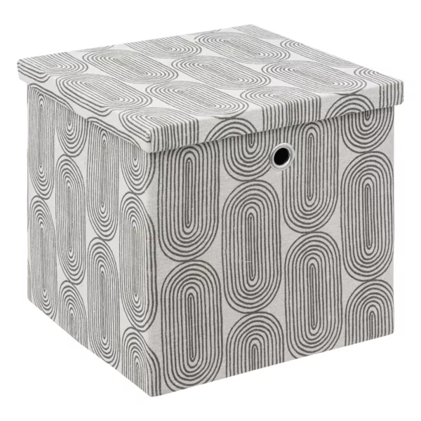 Faltbox (31 x 31 x 31 cm) Rainbow Grau
