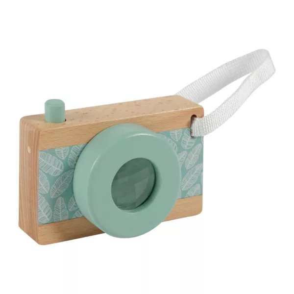 Macchina fotografica bambini legno (10 cm) Flash Multicolore