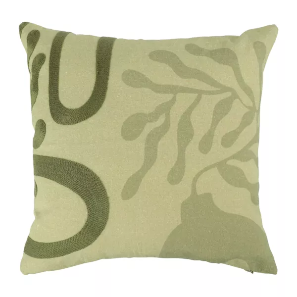 Housse de coussin carr�e (40 x 40 cm) Botan Verte