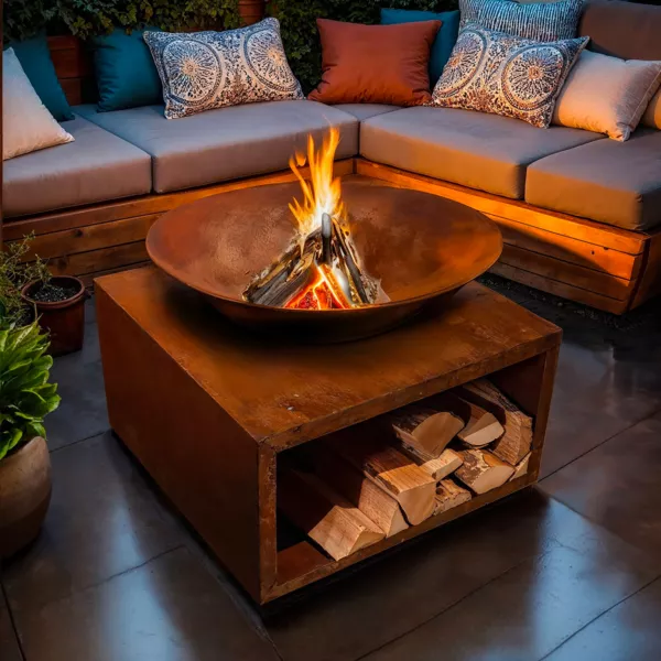 Brasero Moderna Hierro 