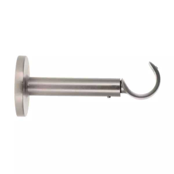 Support tringle extensible (L115 - 155 / D28 mm) Lino goutti�re Argent mat