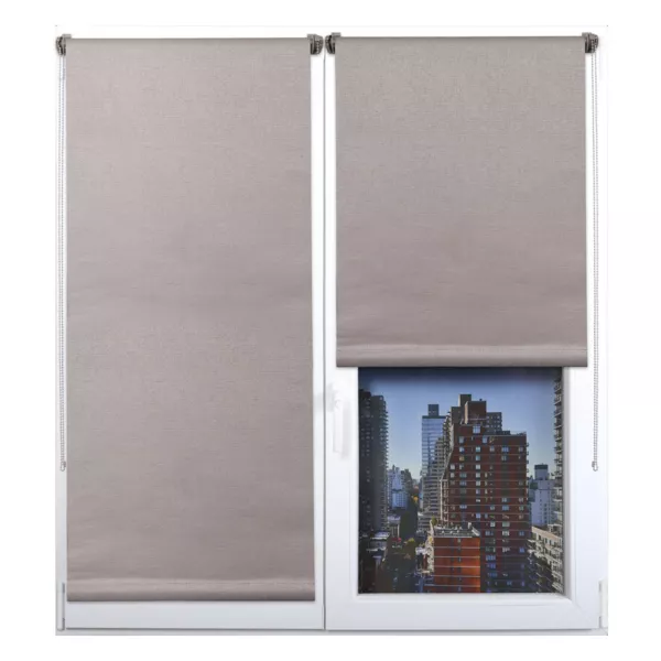 Verduisterend Rolgordijn (45 x 90 cm) Lio Taupe 