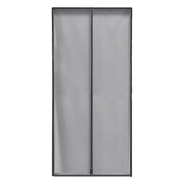 Cortina de puerta mosquitera (100 x 220 cm) Mona Gris