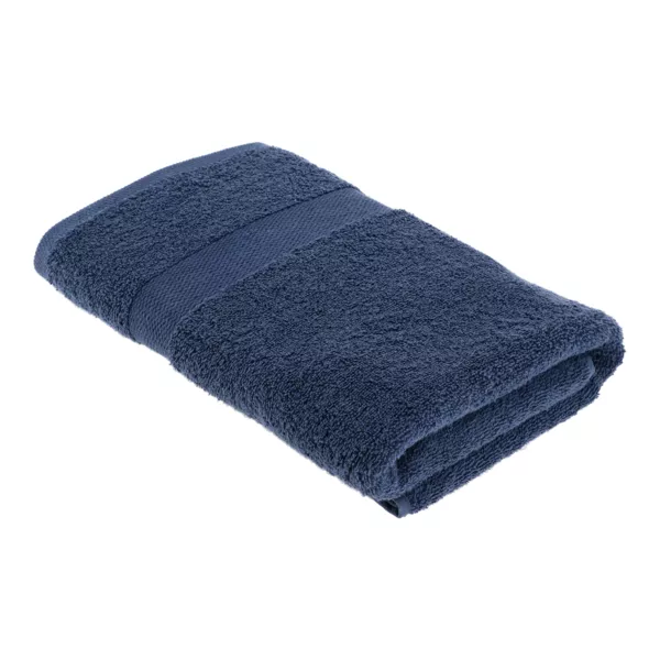 Asciugamano in cotone (70 x 130 cm) Timeless Blu navy