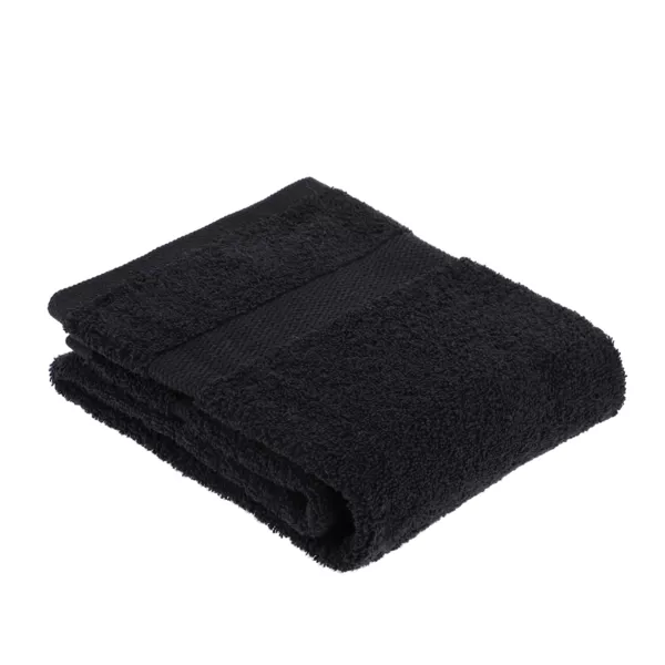 Serviette de bain coton (50 x 90 cm) Timeless Noire