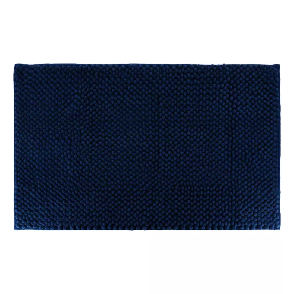 Badteppich Mikrofaser (50 x 80 cm) Boules Marineblau