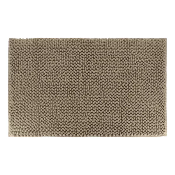 Tappeto da bagno in microfibra (50 x 80 cm) Boules Tortora