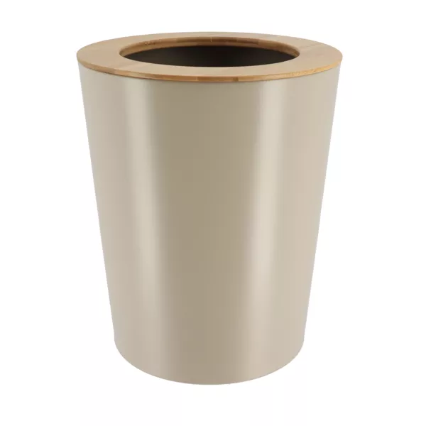 Abfalleimer f�rs Badezimmer 5L Purebamboo Taupe