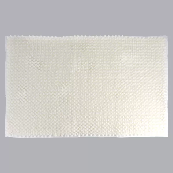 Tappeto da bagno in microfibra (50 x 80 cm) Boules Bianco