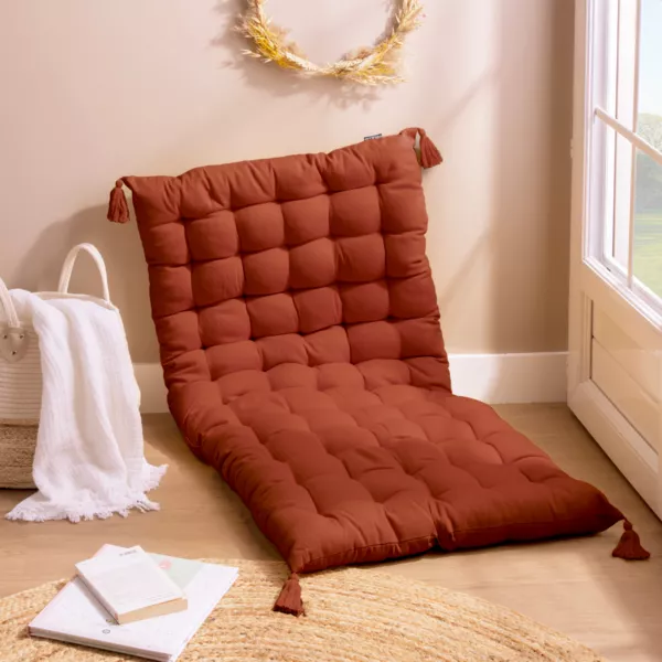 Materassino da pavimento (L120 cm) Pixel Terracotta