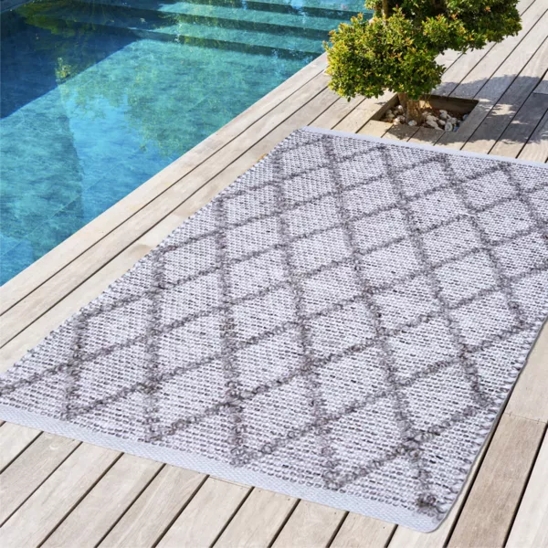 Tapis d'ext�rieur rectangulaire (50 x 80 cm) Orlando Sable